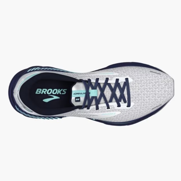Brooks Adrenaline GTS in Grey / Peacoat / Aruba - Picture 2 of 16